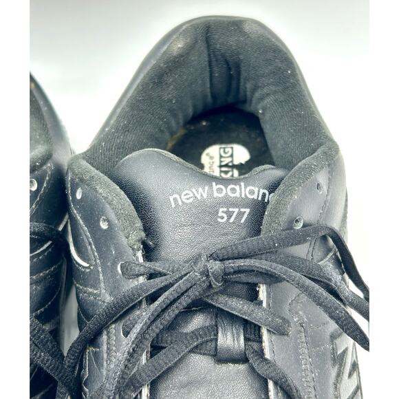 New Balance 577 Walking Shoes Men’s 12.5 4E Extra Wide Black MW577BK Lace Up - Picture 4 of 12
